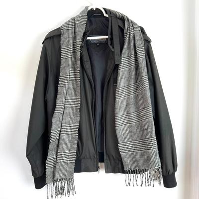 1224 Men's Members Only Jacket, Marmot Down Jacket, and White Sierra Jacket