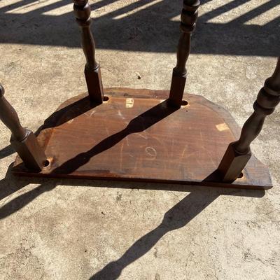 Entry Table with Small Wooden Chair (LR-BM)