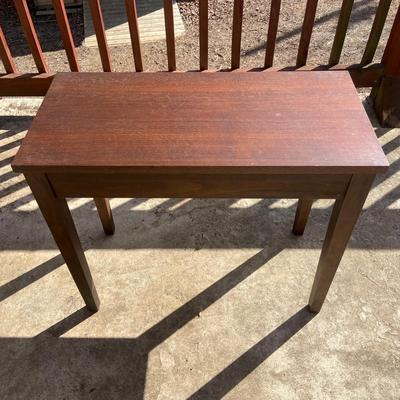 Piano/Small Wooden Bench with Storage (LR-BM)