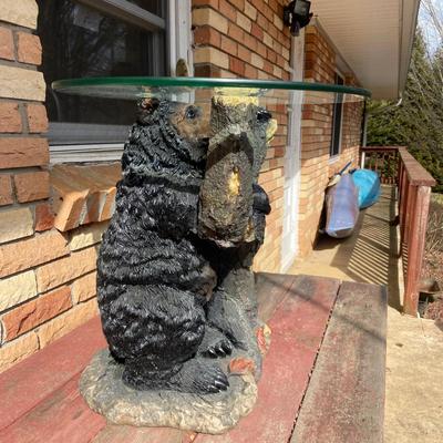 Black Bear Side Table (LR-BM)