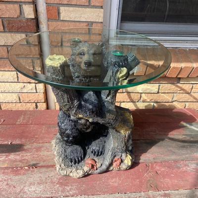 Black Bear Side Table (LR-BM)