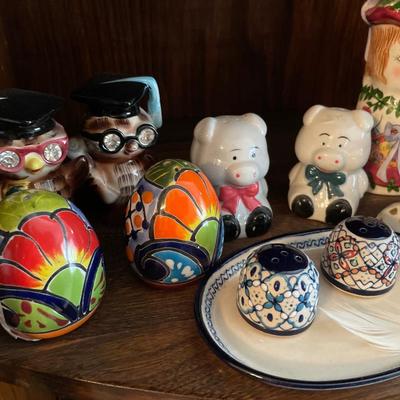 Owls, precious moments S&P shakers and more