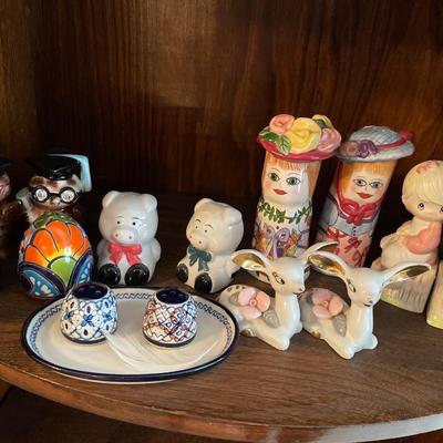 Owls, precious moments S&P shakers and more