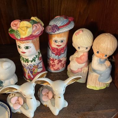 Owls, precious moments S&P shakers and more