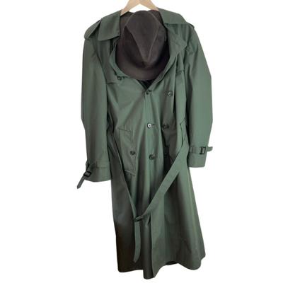 1229 Christian Dior Trench Coat With Hat
