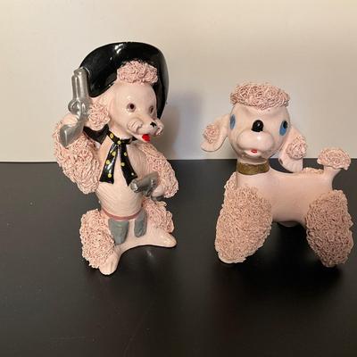 Vintage Royal Japan Ceramic Spaghetti Poodles