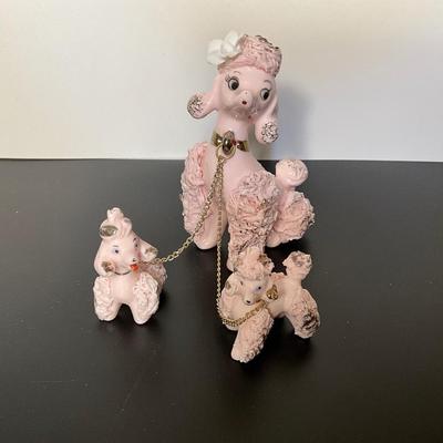 Vintage Royal Japan Ceramic Spaghetti Poodles