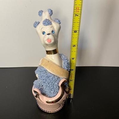 Vintage Royal Japan Ceramic Spaghetti Poodle