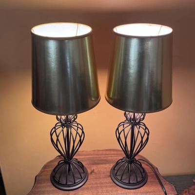 Wire Cage Table Lamps (LR-DZ)