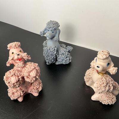 Vintage Royal Japan Ceramic Spaghetti Poodles