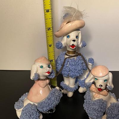 Vintage Royal Japan Ceramic Spaghetti Poodles