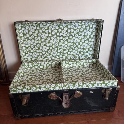 Antique Trunk by the National Vulcanized Fibre Company (LR-DZ)