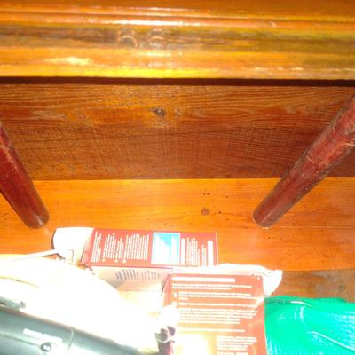 Vintage Wooden Armoire Cabinet- Approx 34 1/2" Wide, 14 3/4" Deep, 73" Tall