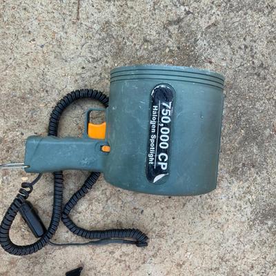 Lot of Vintage Halogen Spotlight and headlamp