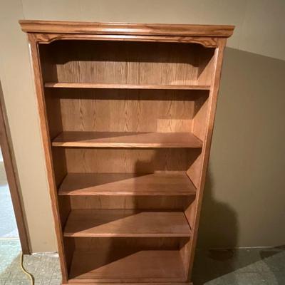 Oak Book case