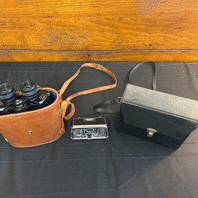 Lot of Binoculars, Sears & Tasco