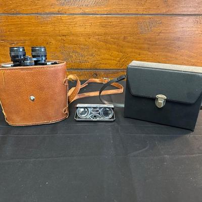 Lot of Binoculars, Sears & Tasco