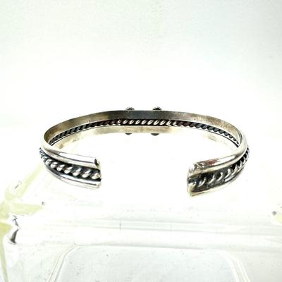 1202 Silver Turquoise Cuff Bracelet