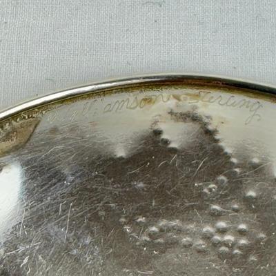 1205 Signed Williamson Sterling Brooch/Pendant