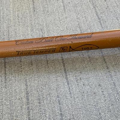 Lot of Vintage Fly Fishing items including a True Temper Custom Built One Thousand Rod.