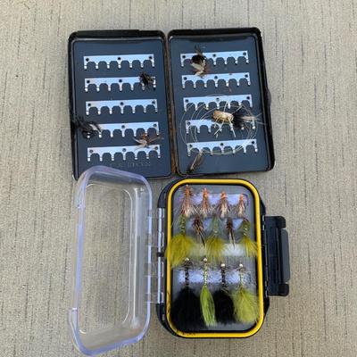 Lot of Vintage Fly Fishing items including a True Temper Custom Built One Thousand Rod.