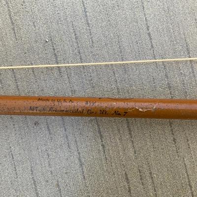 Lot of Vintage Fly Fishing items including a True Temper Custom Built One Thousand Rod.