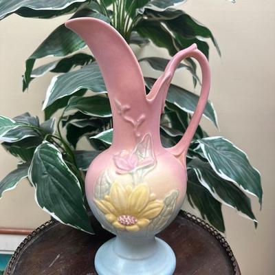 Vintage Hull Pottery Large Magnolia Pitcher