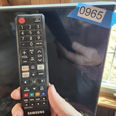 Samsung 55" Tv UN55Tu700DF Tested w Remote Smart TV Netflix Prime Video