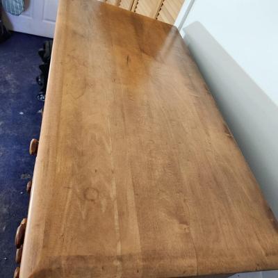 Vintage Virginia House Solid Maple Wardrobe Dresser Chest 36x18x57