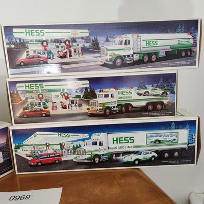 5 Hess Trucks 88 89 90 91 92