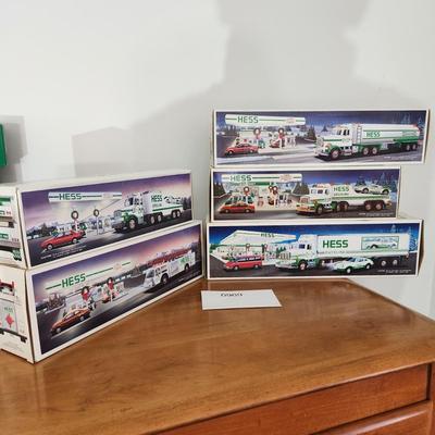 5 Hess Trucks 88 89 90 91 92