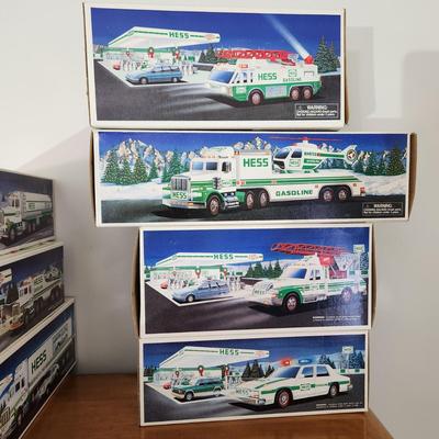 4 Hess Trucks 93 94 95 96