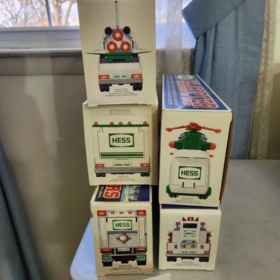 5 Hess Trucks 97 98 99 2000 2001