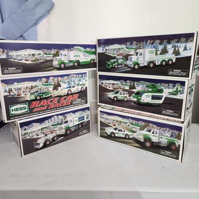 6 Hess Trucks 2008 2009 2010 2011 2012 2013