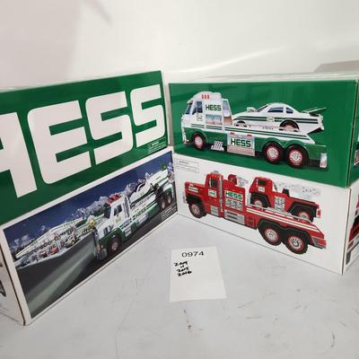 4 Hess Trucks 2014 2014 2015 2016