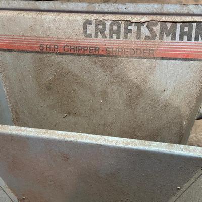 Vintage Craftsman 5HP Chipper-Shredder