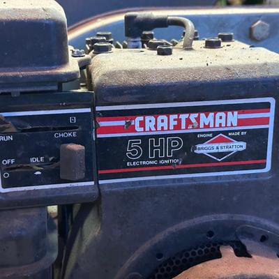 Vintage Craftsman 5HP Chipper-Shredder