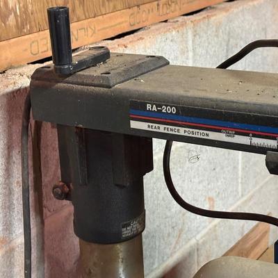 Vintage Ryobi RA-200 Radial Arm