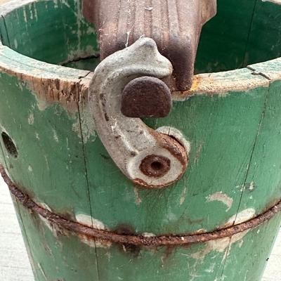 Vintage Rustic Maid of Honor Hand Crank Ice Cream Maker