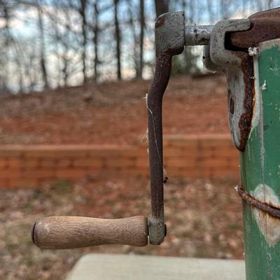 Vintage Rustic Maid of Honor Hand Crank Ice Cream Maker