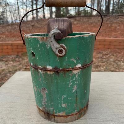 Vintage Rustic Maid of Honor Hand Crank Ice Cream Maker