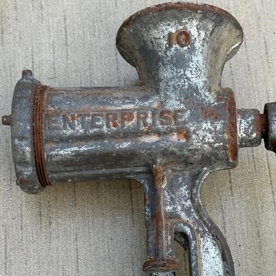 Vintage Meat Grinder, Pan and More!