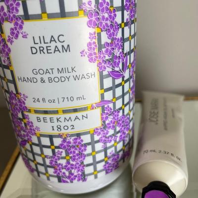 Beekman 1802 and Josie Maran Lilac scented body products New!