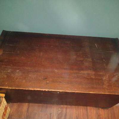 Cedar Blanket Chest- Approx 35 1/2" Wide, 18" Deep, 16" Tall