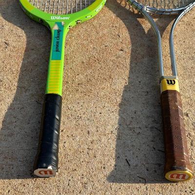 Lot of 3 Vintage Wilson Raquets including T2000s