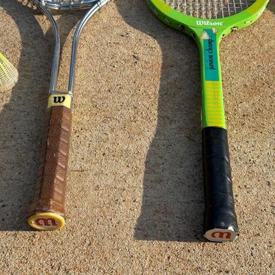 Lot of 3 Vintage Wilson Raquets including T2000s