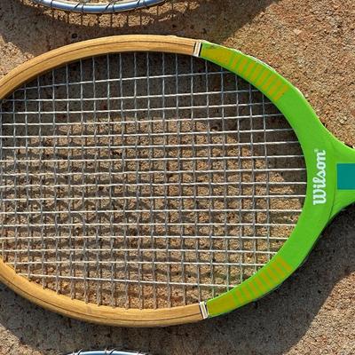 Lot of 3 Vintage Wilson Raquets including T2000s