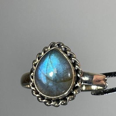 Labradorite and Sterling Silver ring 10