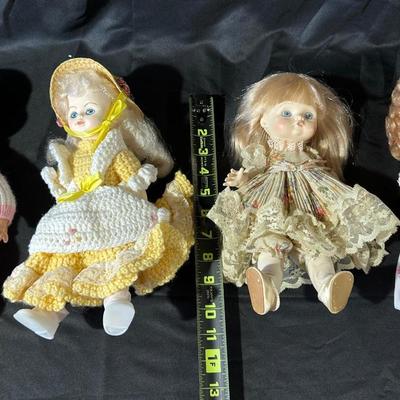 Lot of 6 Vintage Dolls