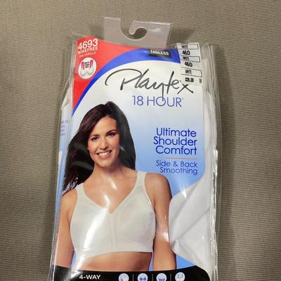 Playtex 46 D Wirefree Bra New!